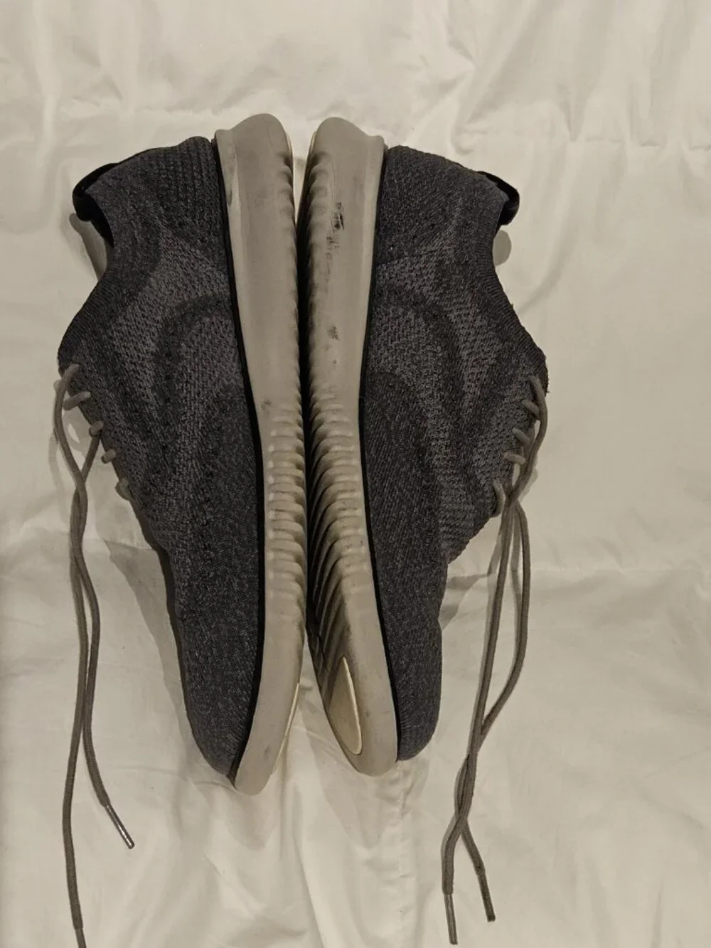 Cole Haan 2.ZERØGRAND Stitchlite Gray Knit Oxford Shoes